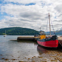 Buy canvas prints of The Vital Spark Inveraray by RJW Images