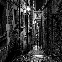 Buy canvas prints of The Timeless Beauty of Mary Kings Close by RJW Images