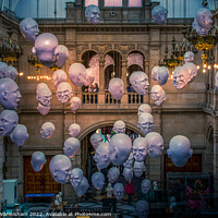 Buy canvas prints of Kelvingrove Floating Heads by RJW Images