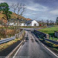 Buy canvas prints of A Serene Escape into the Scottish Countryside by RJW Images