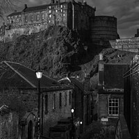 Buy canvas prints of Edinburgh Castle by RJW Images