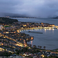 Buy canvas prints of Gourock to Argyll in the evening by RJW Images