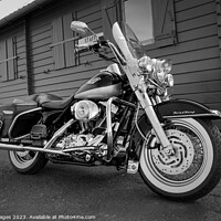 Buy canvas prints of Harley Davidson Road King by RJW Images