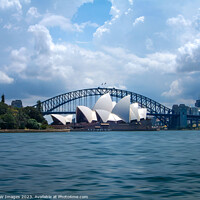 Buy canvas prints of Sydney Harbour Bridge and Opera House by RJW Images