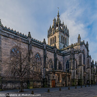Buy canvas prints of Edinburgh St Giles Cathedral by RJW Images