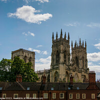 Buy canvas prints of York Minster skyline by RJW Images