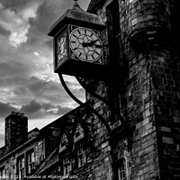 Buy canvas prints of Edinburgh Canongate Tolbooth Clock by RJW Images