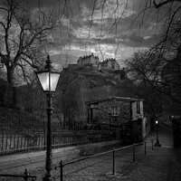 Buy canvas prints of Edinburgh Castle by RJW Images