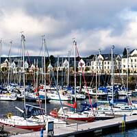 Buy canvas prints of Inverkip Marina Village by RJW Images