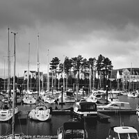 Buy canvas prints of Inverkip Marina Village by RJW Images