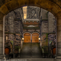 Buy canvas prints of Edinburgh Old College by RJW Images