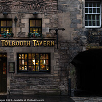 Buy canvas prints of Edinburgh Tollbooth Tavern by RJW Images