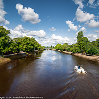 Buy canvas prints of York River Ouse by RJW Images