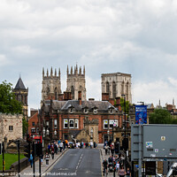 Buy canvas prints of York Minster and Lendal Bridge by RJW Images
