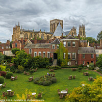 Buy canvas prints of York Minster and Grays Court Hotel by RJW Images