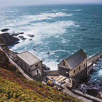 Buy canvas prints of The Old Lifeboat Station, The Lizard by Kate Lake