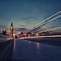 Buy canvas prints of London by night by Simo Wave