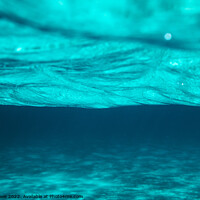 Buy canvas prints of Clear Underwater Sea Background by Simo Wave