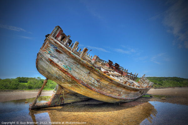 Dulas shipwreck  Picture Board by Guy Brennan