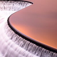 Buy canvas prints of Spillway Sunset by Tim Gamble