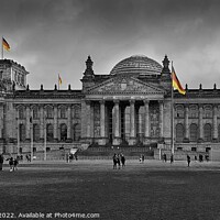 Buy canvas prints of Reichstag Building Berlin by Steven Mitchell