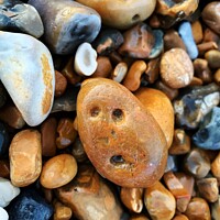 Buy canvas prints of Pebble expression  by Teresa James