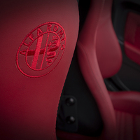 Buy canvas prints of Alfa Romeo Badge Interior by Chris Walker