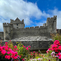 Buy canvas prints of Outdoor cahir castle Tipperary Ireland  by aileen stoddart