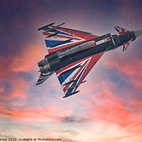 Buy canvas prints of  Euro Fighter Typhoon   by Mark Harvey