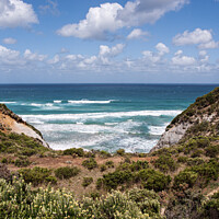 Buy canvas prints of Southern Ocean from Australian coast by Sally Wallis