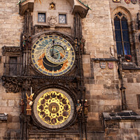 Buy canvas prints of Prague Astrological Clock by Sally Wallis
