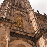 Buy canvas prints of Tower in Prague Castle by Sally Wallis
