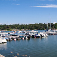 Buy canvas prints of Lake Marina in Finland by Sally Wallis