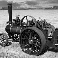 Buy canvas prints of Smart old-fashioned steam engine by Sally Wallis