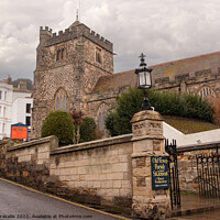 Buy canvas prints of Hastings Old Town Church by Sally Wallis