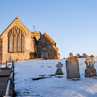 Buy canvas prints of Warbleton Church, East Sussex by Sally Wallis