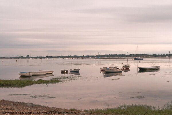 Chichester Harbour Emsworth Picture Board by Sally Wallis
