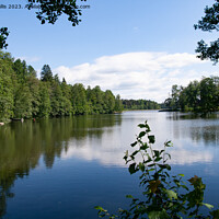 Buy canvas prints of Finland Lake by Sally Wallis