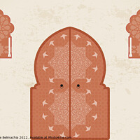 Buy canvas prints of Islamic Arabic Doors & Windows by othmane Belmachia