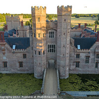 Buy canvas prints of Oxburgh Hall Norfolk by Paul Mindy Photography