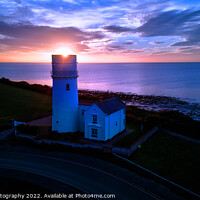 Buy canvas prints of Sunset Over Old Hunstanton Lighthouse by Paul Mindy Photography
