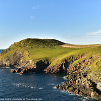 Buy canvas prints of The cliffs on the Port Quin headland, North Cornwa by  Garbauske