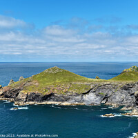 Buy canvas prints of The Rumps, Pentire head, Cornwall by  Garbauske