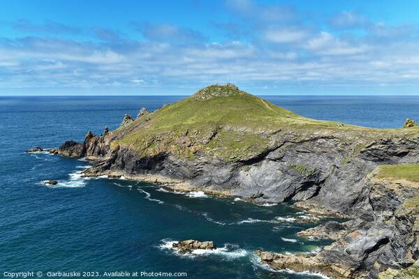 The Rumps, Pentire head, Cornwall Picture Board by  Garbauske