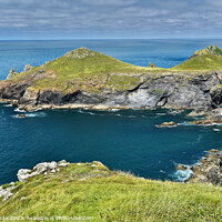 Buy canvas prints of The Rumps, Pentire head, Cornwall by  Garbauske