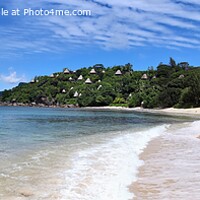 Buy canvas prints of Stunning high resolution beach panorama taken on t by Michael Piepgras