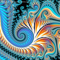 Buy canvas prints of Beautiful zoom into the infinite mathematical mandelbrot set fra by Michael Piepgras