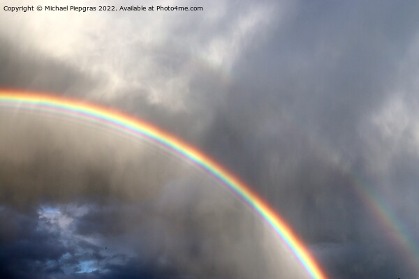 Stunning natural double rainbows plus supernumerary bows seen at Picture Board by Michael Piepgras