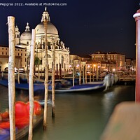 Buy canvas prints of Beautiful view on and in venice city. by Michael Piepgras