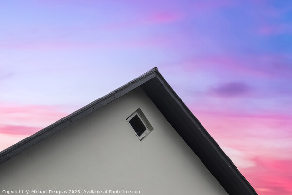 Roof window in velux style with roof tiles - icelandic architect Picture Board by Michael Piepgras